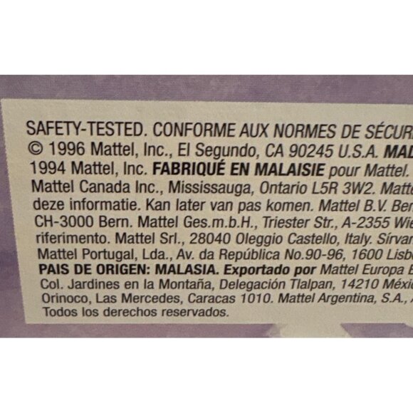 Spring Petals Barbie Doll Avon Special Edition In Box By Mattel 2nd in Series 96 - Picture 10 of 13